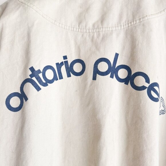 Vintage 90s/2000s Club Monaco X Onario Place Staff Jacket XL/60"Chest - Picture 8 of 8